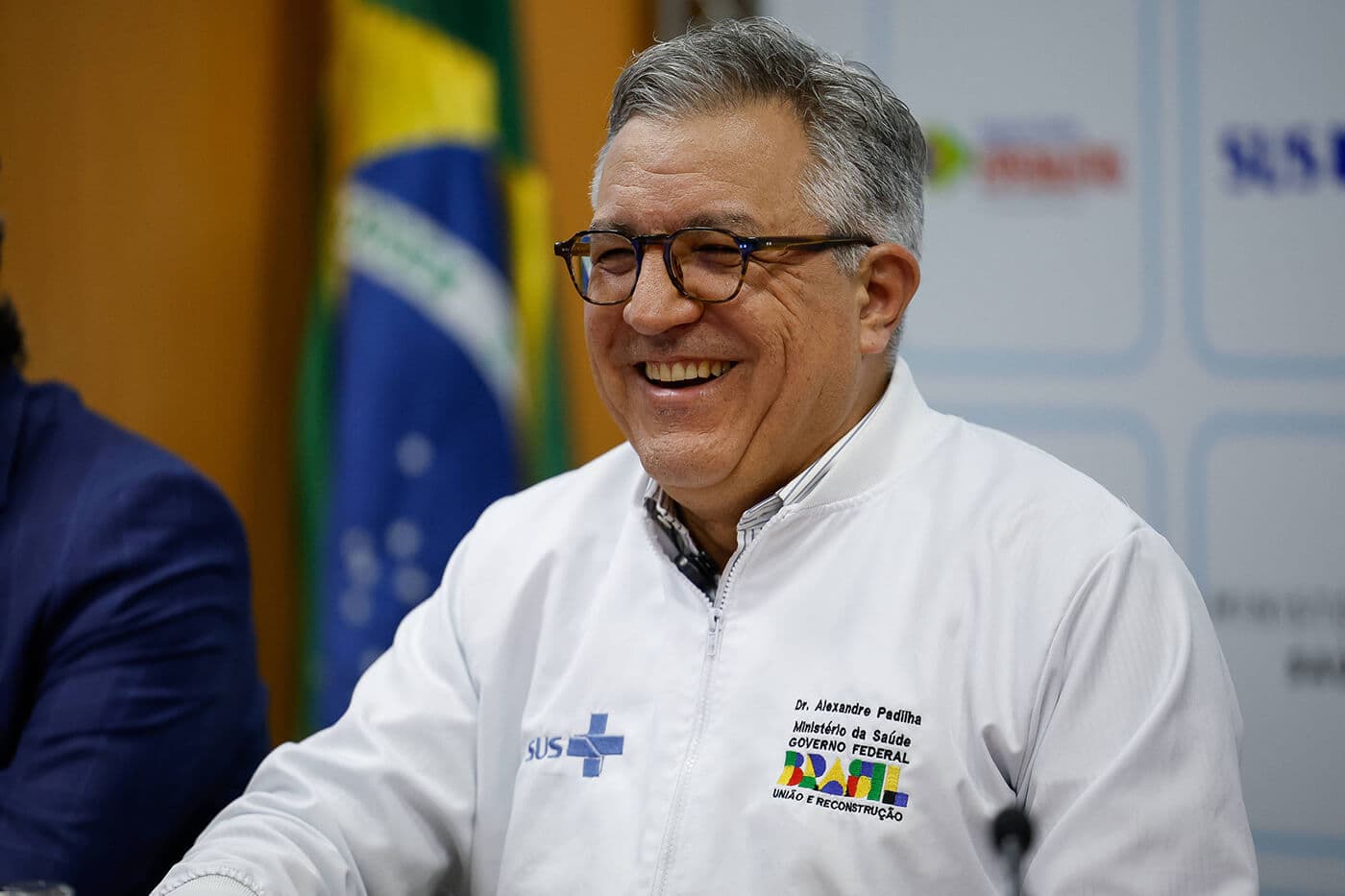 Alexandre Padilha at a Ministry of Health event